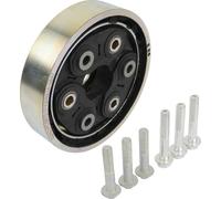 Accouplement d'arbre d'entraînement, métal, compatibilité avec plusieurs modèles, numéro de pièce de rechange 1K0 521 307, numéro OEM 1K0521307, caractéristiques spéciales avec vis