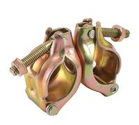 Accouplement d'échafaudage coupleur d'échafaudage pinces d'échafaudage | 48 x 48 mm avec écrou à collerette pince d'échafaudage 360° pour la fixation des tiges d'ancrage d'échafaudage (360°)