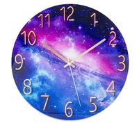 ACCSHINE Horloge Murale Moderne Silencieuse à Quartz 30cm Fonctionnant sur Batterie, pour la Chambre, la Maison, la Cuisine, la Chambre, Le Bureau, l'école