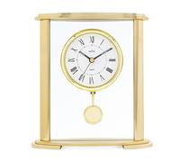 Acctim - 36358 - Horloge de Cheminée Welwyn - 19,9 x 18,2 x 5,5cm - Couleur Doré