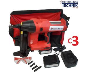 Accu cloueur à béton TRAK-IT40A 15-40mm 2x5,0Ah pour clous à béton C3 Hikoki Bosch Celo