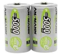 Pile rechargeable LR20 (D) NiMH 1.2 V Ansmann 5030922 5000 mAh 2 pc(s)