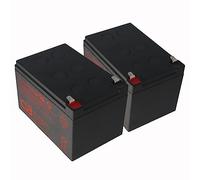 AccuCell Neu Batterie de Rechange Compatible APC RBC6 Convient pour APC Smart UPS 700, 1000, 1500 & Back UPS Pro 1000