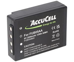 AccuCell Neu FUB05AA, BA205030, FBFUB05N, BA205030, BA225000 Batterie de rechange NiMH