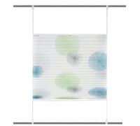 Accueil Idées déco Store plissé Up & Down « Rawlins » 130 x 100 cm Bleu Vert