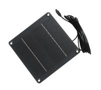 Accueil Panneaux Solaires Chargeur Solaire Monocristallin 40W 12V | Panneau de chargeur extérieur pour camping, caravane, maison, voyage, toit, ferme, arrière-cour