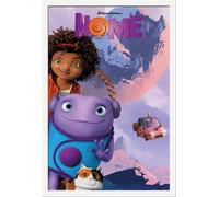 Accueil - Voyage spectaculaire - Poster - Moon + cadre amovible, Shinsuke® Maxi MDF blanc, vitre acrylique