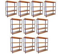 10 x S-Rax racks de stockage 150cm x 50cm
