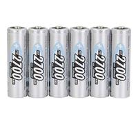 Accus LR6 rechargeables NiMH - Lot de 6