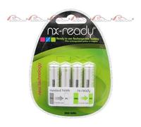 Accus Nimh blister lot de 4 AAA NX READY 1.2V 8…