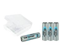 Accus rechargeables R6 AA NiMH 2850 mAh - Lot de 4