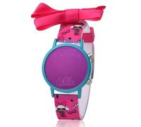 Accutime LOL Surprise! Montre numérique pour Enfants - Montre LED à Cadran Miroir avec nœud Amovible, pour Enfants, Filles - Montre en Silicone Rose (modèle : LOL4492AZ)