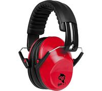 ACE SHH...! Casque Antibruit pour Enfants - Casque Antibruit Pliable - Protège-Oreilles Compact pour Filles & Garçons - Rouge