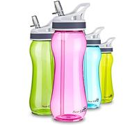 AceCamp Gourde en Tritan avec paille 600 ml, rose bonbon