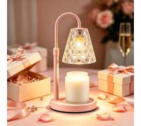 ACED Chauffe-bougie avec minuterie et fonction variateur d'intensité, cadeau de Noël et d'anniversaire pour femmes et mères, cadeau de pendaison de crémaillère, décoration de nouvelle maison, fondeur