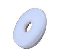 ACEFCXAUSVC Bande d'étanchéité en caoutchouc transparent, 1 mètre de long, plaques solides en silicone pour l'industrie (1 x 8 mm)