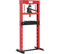 Acekool Presse hydraulique d’Atelier 20 t sur Pied, châssis en H réglable - Presse à roulements - plaques d’emboutissage - cintrage/redressage/estampage, Garage - z 20T