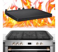 Acellegic Housse de protection intégrale ignifugée pour cuisinière à gaz pliable, imperméable, anti-poussière pour brûleurs à gaz de cuisine, protection supérieure lavable (50,8 x 61 cm)