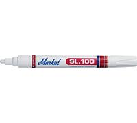Markal – Marqueur peinture Paint-Riter Industry SL.100 blanc 4 mm Séchage rapide Quantité 12