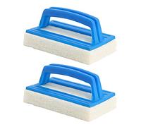 ACHANFLY 2 Pièces Nettoyant Ligne d'eau Piscine Brosse Balai Eponge Piscine Ligne deau Multifonctionnelle Nettoyant Liner Piscines pour Nettoyer Piscines Spa Baignoires Murs (14.5 * 8.5cm)