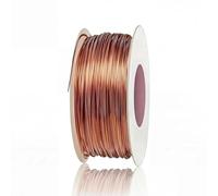 ACHANFLY Fil de Cuivre Pur Diamètre 1mm Longueur 20m Souple Fil de Cuivre Nu pour Electroculture Jardinage Culture Plantes Soudure Artisanat et Expérience