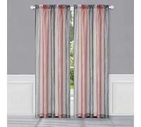Achim Home Decor Rideau occultant ombré en Polyester Doux filtrant la lumière pour Chambre à Coucher, Salon et Salle à Manger - 160 cm de Long et 127 cm de Large