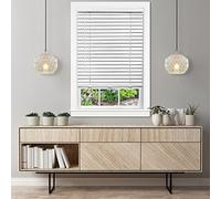 ACHIM Home Furnishings Ameublement de la Maison Luna, Blanc, 29" x 64"
