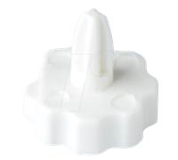 ACHSE ACP6 6001 - Axe emboîtable pour série 6 ACP, ø6,3 x 2,7 mm, blanc