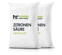 Acide Citrique Granulé en Sac de 25 KG - Détartrant et Régulateur d'Acidité
