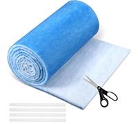 Acidea Filtre pour Climatisation Gainable, 30,5 x355cm MERV 8 Triple Filtre à air pour Filtration de Climatisation sol plafond grilles aération CVC, Filtre pour Climatisations avec Scratch Autocollant