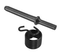 Acier Allié Embout de Rivet Pneumatique pour Marteau à Riveter | Poignée Confortable, Pose de Rivets et Œillets, Poinçons et Ciseaux, pour Panneaux Publicitaires, Cuir, Projets DIY