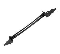 Acier au Carbone Ressort de Portail Extérieur Noir Robuste | Fermeture Automatique, Usage Jardin et Enclos pour Animaux, Quincaillerie pour Clôture, Fonctionnement Fluide