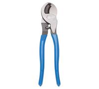 Acier Coupe-câbles Pince Coupante Rapide, de 10 Pouces pour Électricien | Bords Trempés, Double Tranchant Antirouille, Lignes PE Haute Pression et Téléphone, Bleu 0,46kg