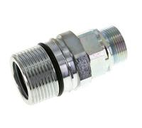 Acier Coupleur hydraulique DN 25 Manchon 25 mm S Bague de compression ISO 8434-1 D M48 x 3