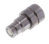 Acier DN 10 Bouchon hydraulique à face plate G 1/2 pouce filetage femelle ISO 16028 D 19.7mm