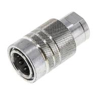 Acier DN 10 Coupleur hydraulique Manchon G 3/8 pouce Filetage femelle ISO 7241-1 A D 16mm