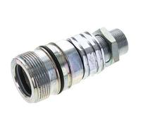 Acier DN 20 Coupleur hydraulique Manchon 16 mm S Bague de compression Cloison ISO 14541/8434-1 D M42 x 2