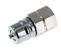 Acier DN 25 Hydraulic Coupling Plug M30x1.5 Female Threads ISO 7241-1 A D 34.3mm