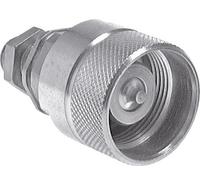 Acier DN 31.5 Coupleur hydraulique Bouchon 30 mm S Bague de compression Cloison ISO 8434-1 D M70 x 3