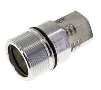Acier DN 31.5 Coupleur hydraulique Douille G 1 1/4 pouce Filetage femelle D M70 x 3