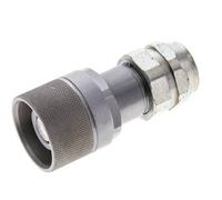 Acier DN 8.7 Bouchon hydraulique à face plate G 3/8 pouce filetage femelle ISO 16028 D M30 x 2