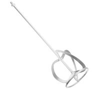 Acier Galvanisé Mélangeur de Peinture, 11,3 CM Tige Filetée | Accessoire Argenté, pour Usage Domestique ou Atelier, Mélange Peintures, Enduits et Époxy, Réduit les Bulles