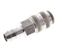 Acier inoxydable 316L DN 5 Raccordement d'air Douille 9 mm Colonne de tuyau Double obturation