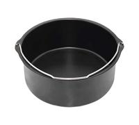 Acier inoxydable & aluminium moule à gâteau - moule à gâteau de friteuse à air de 8 pouces, friteuse à air chaud moules à gâteaus | moules à pâtisserie carré pour gâteaux, pizza, &
