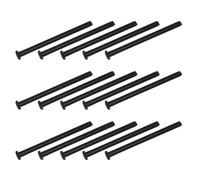 Acier Inoxydable Axe de Charnière de Porte Noir 15 Pièces | Tige de Rechange, Fonctionnement Fluide, Installation Facile, Stabilité Renforcée, Entretien Simple