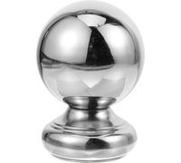 Acier Inoxydable Boule de Rampe D’Escalier, Finition Polie moderne | Forme Sphérique, Installation Facile, pour Balustrades, Corridors Coupe-Feu, Projets DIY et Rampes de Balcon