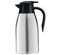 Acier inoxydable café thermique Carafe Thé et distributeurs de café 70 oz / 2 litres à double paroi à vide Pot isolé, argent