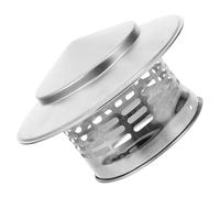 Acier Inoxydable Chapeau de Cheminée Extérieur, Toit Pluie | Protecteur pour Conduit de Cheminée, Montage sur Toit, Forme Parapluie, Usage Jardin et Vent