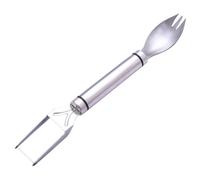 Acier Inoxydable Coupe-pastèque Cuillère-fourchette