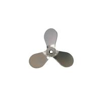 Acier Inoxydable de Laboratoire d'hélice de Trois pales de 1pc Di4 0mm à 120mm, pagaie à Trois Feuilles for Machine de mélangeur mélangeur d'agitateur de Laboratoire (Capacity : 12cm-8mm Press Down)
